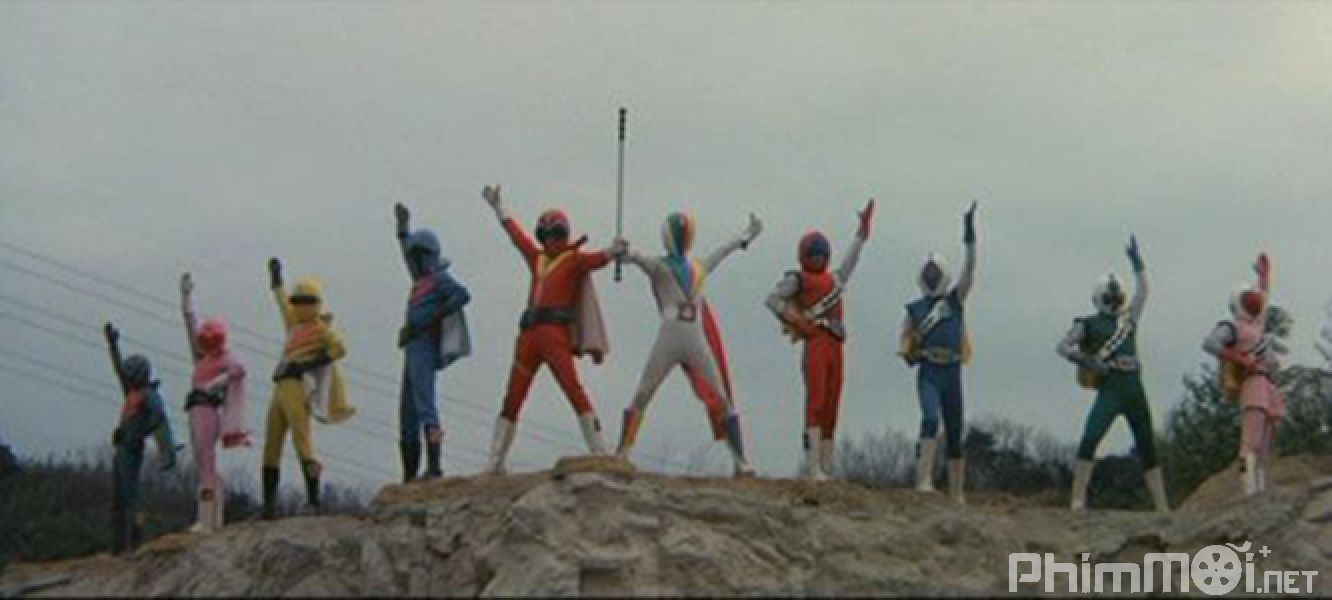 A movie for J.A.K.Q. Dengekitai and Himitsu Sentai Gorenger - J.A.K.Q. Dengekitai vs. Gorenger