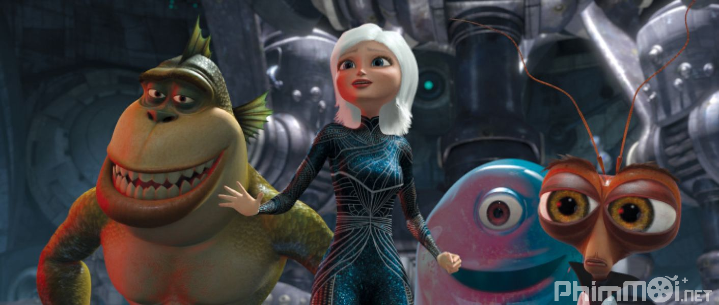 Quái Vật Ác Chiến Người Hành Tinh-Monsters vs. Aliens